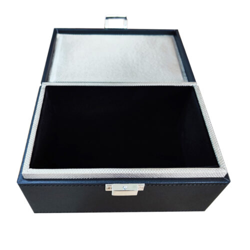 Black PU Leather Big Faraday Box - Faraday Box - flitomecn.com