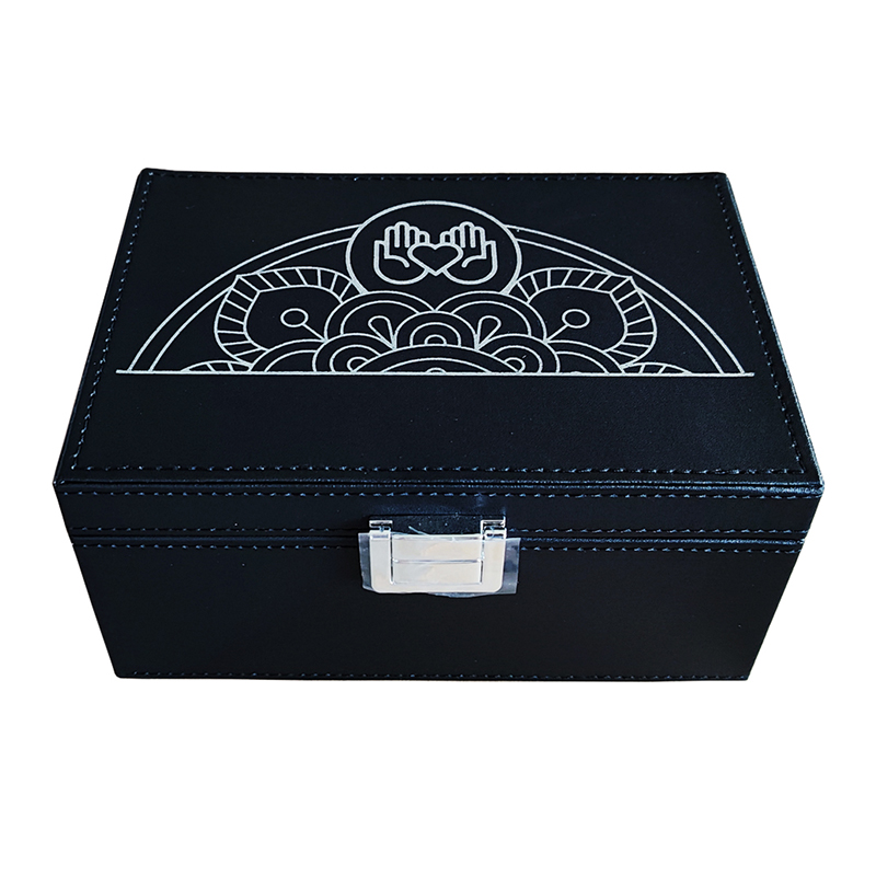 Black PU Leather Big Faraday Box - Faraday Box - flitomecn.com