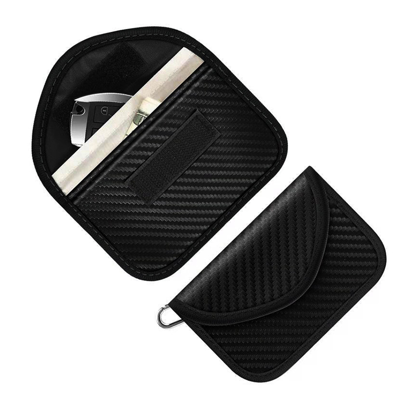 Carbon Fiber Car Keyfob Pouch - Car Keyfob Faraday Pouch - flitomecn.com