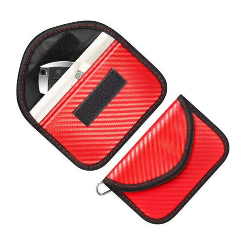 Carbon Fiber Car Keyfob Pouch - Car Keyfob Faraday Pouch - flitomecn.com